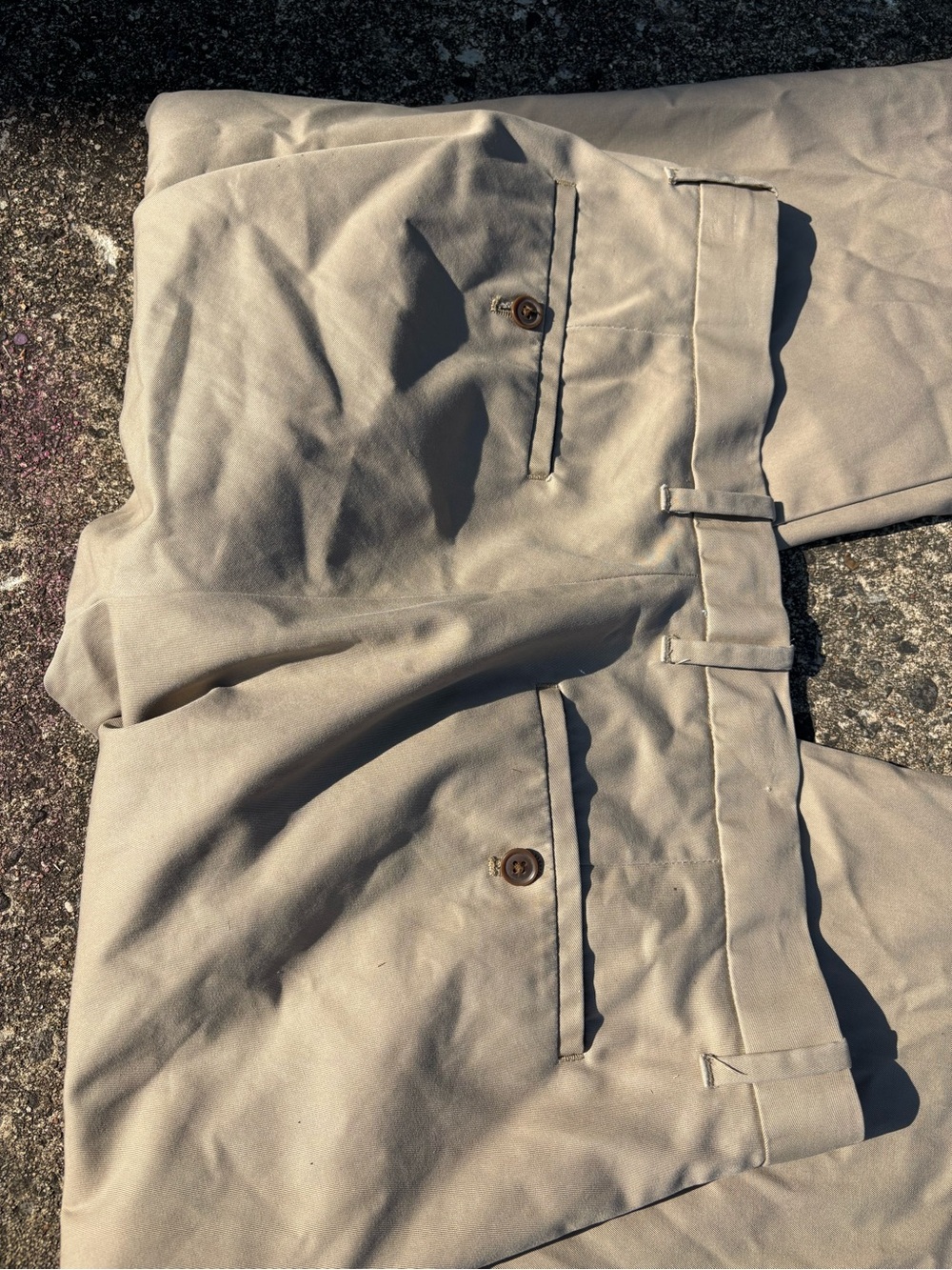 GAP Men's Tan Chino Pants - Straight Fit - Picture 2 of 3